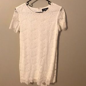 Lulus white dress